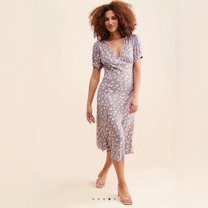 Jen's Pirate Booty Daisy Printed Midi Dress MSRP $180